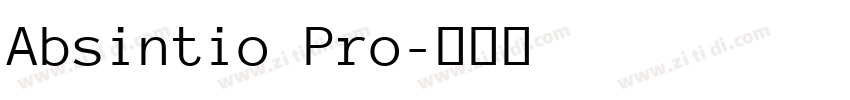 Absintio Pro字体转换
